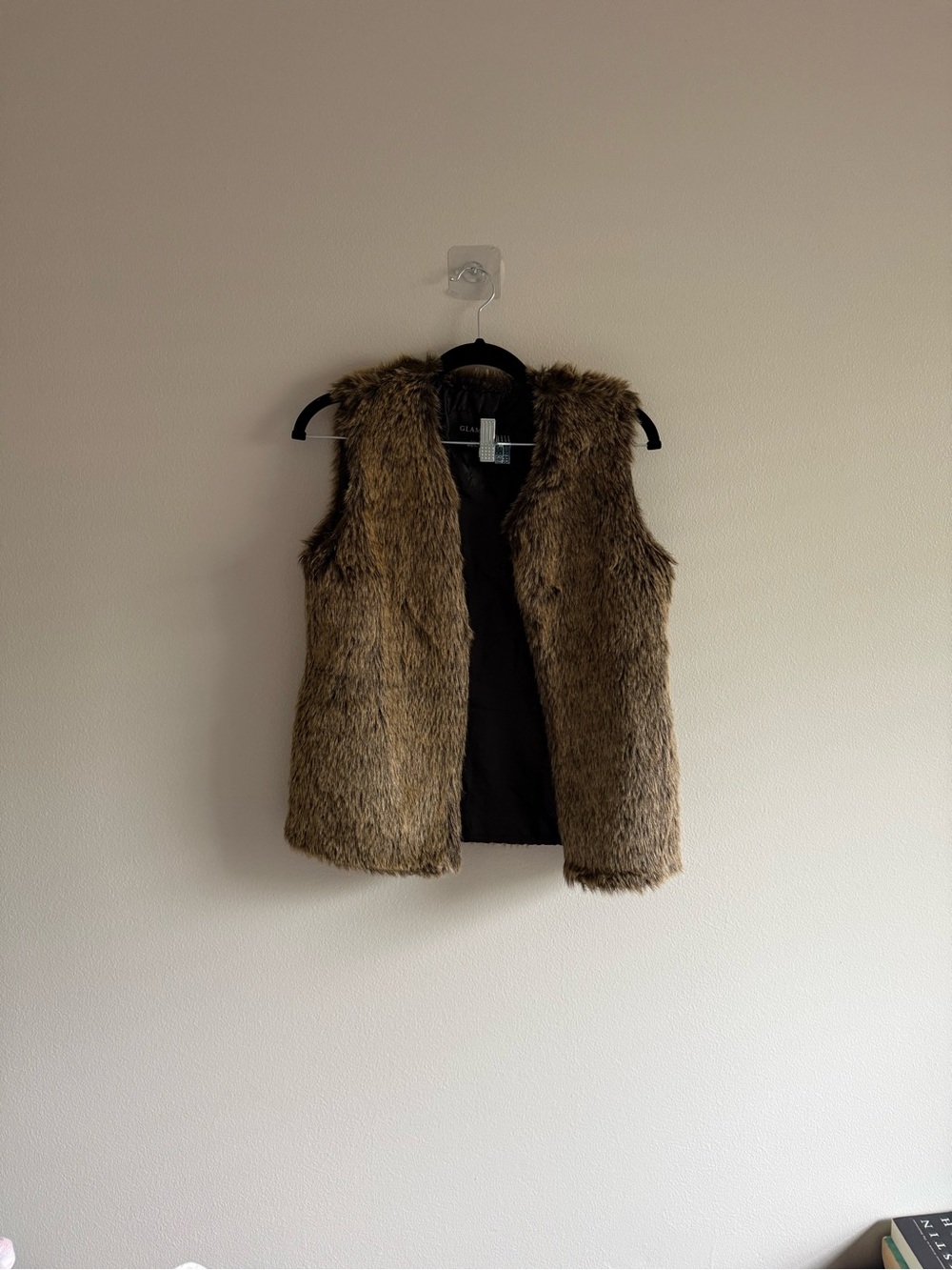 Faux Fur Brown Vest - Stylish Layering Piece